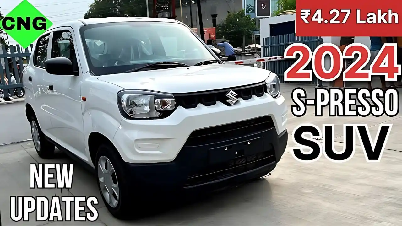 Maruti S Presso CNG Launched at ₹5.90