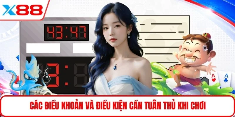 Các điều khoản và điều kiện cần tuân thủ khi chơi